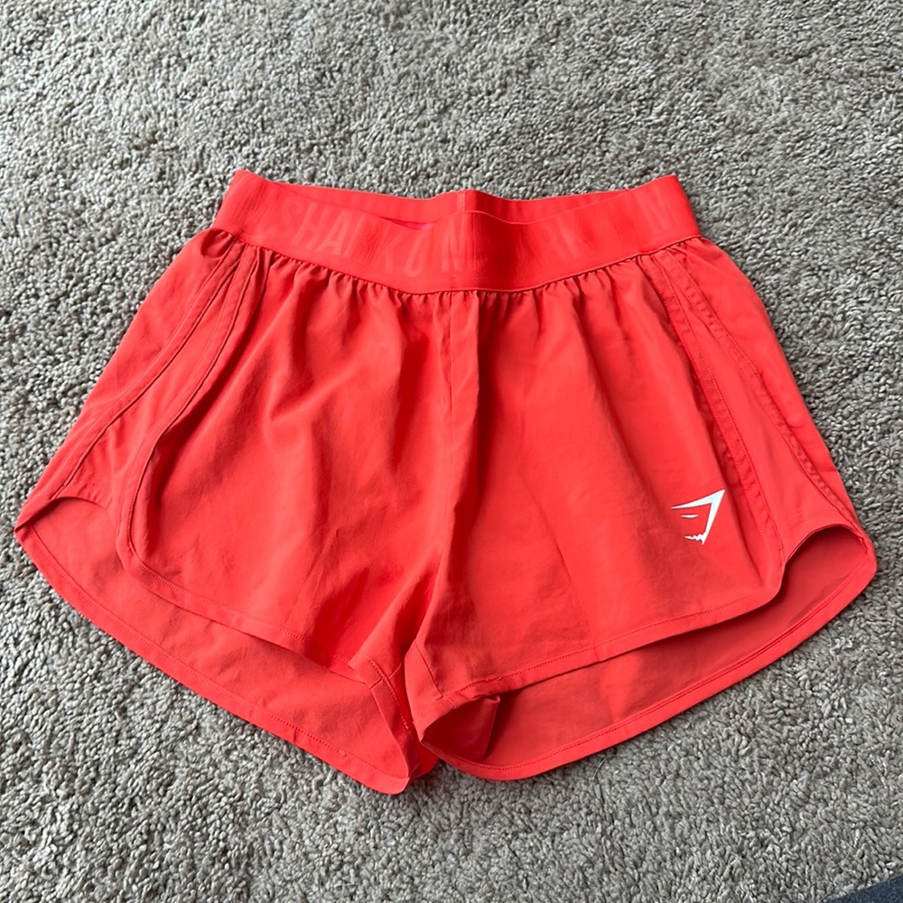 Gymshark Shorts - Orange - Small